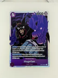One Piece Card Game TCG Magellan OP02-085 SR Paramount War English NM - Image 1