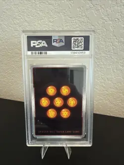 DBS Card Game Fusion World FB04-129 SON GOKU SECRET RARE-ALTERNATE ART - PSA 10 - Image 2