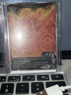 Naruto TCG CCG Susano'o Card Super Rare English Near Mint Set 21 Foil - Image 1