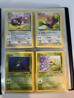 Pokemon Rare 1999 Official Trading Card Binder WOTC 56 Unlimited Vintage Cards - Image 5