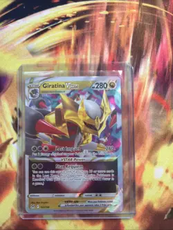 Pokemon Giratina VSTAR TCG Ultra Rare Holo Card 131/196 Lost Origin - Image 1