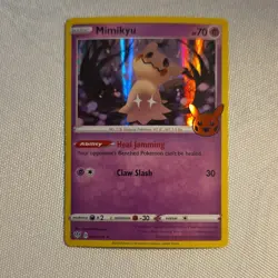 Pokemon TCG Holo Lot of 3 Cards: Mimikyu, Mewtwo, Gengar - Image 2
