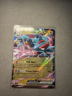 Salamence ex 114/159 Journey Together Double Rare Pokemon TCG Card NM - Image 1