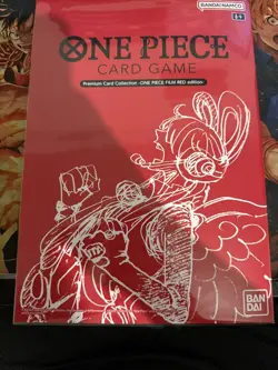 One Piece TCG Premium Card Collection Film Red Edition- ENGLISH NEW no box - Image 1