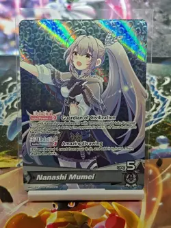 Hololive Nanashi Mumei OSR hBP01-002 OSR EN English Blooming Radiance Card - Image 1