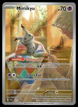 Pokemon TCG SV: Scarlet & Violet Promo Cards #075 Mimikyu Holo NM - Image 1