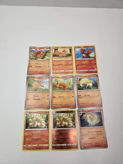 Lot of 9 Vulpix Ninetales Various Pokemon Card Lot Reverse Holo Collection - Image 3