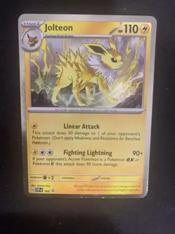 Jolteon SVP169 - SV Black Star Promo - Pokemon Card - Near Mint - Image 3