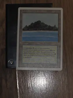 MTG - Tropical Island - Revised Edition Rare Magic The Gathering Dual Land Card - Image 3