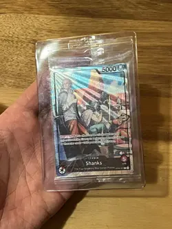 One Piece Shanks Leader Promo Card PSA Magazine Exclusive OP09-001 Sealed - Image 3