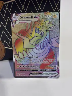 Dracozolt VMAX SWSH07: Evolving Skies Holo Card Secret, 210/203, NM Condition - Image 1