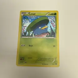 Lotad - 2/12 - 2015 McDonald's Holo Promo - Pokemon Card LP - Image 1