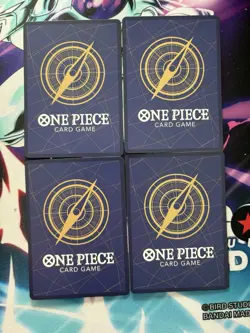 One Piece TCG Monkey.D.Luffy Card P-001 Promo Playset English 4 Cards - Image 3
