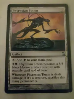 1x PHYREXIAN TOTEM Time Spiral MTG Magic the Gathering Cards NM x1 - Image 1
