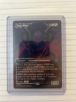 Emptiness (borderless) Lorwyn Eclipsed Regular MTG NM - Image 1