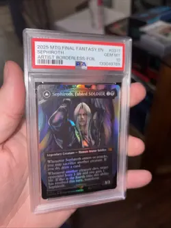 Sephiroth, Fabled SOLDIER (0317) (Borderless) Final Fantasy Foil PSA 10 🔥 - Image 1