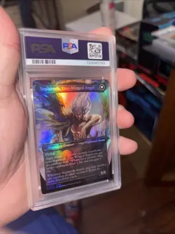 Sephiroth, Fabled SOLDIER (0317) (Borderless) Final Fantasy Foil PSA 10 🔥 - Image 2