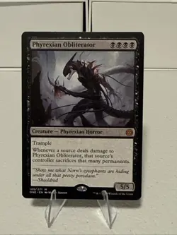Phyrexian Obliterator Phyrexia: All Will Be One Regular - Image 1