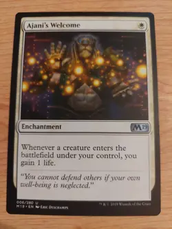 Ajani's Welcome - 006/280 (Core Set 2019) - Near Mint NM - Uncommon - Image 1