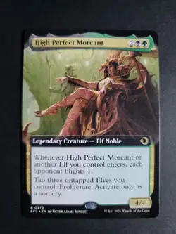High Perfect Morcant (Extended Art) Rare MTG Lorwyn Eclipsed - Image 1