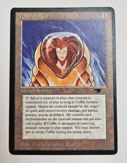 1994 Magic the Gathering Tawnos's Coffin 1 Copy Antiquities - Image 1