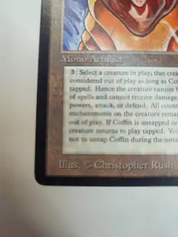 1994 Magic the Gathering Tawnos's Coffin 1 Copy Antiquities - Image 5