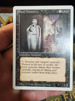 Revised 3rd Edition MTG 1 Royal Assassin Magic NM - Image 1