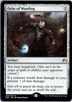 Orbs of Warding R Magic Origins 234 LP MTG - Image 1