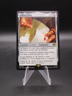 MTG Bilbo's Ring Lord of the Rings - Legendsonmain - Image 1