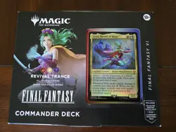 MTG Final Fantasy Revival Trance Commander Deck Factory Sealed - Image 1