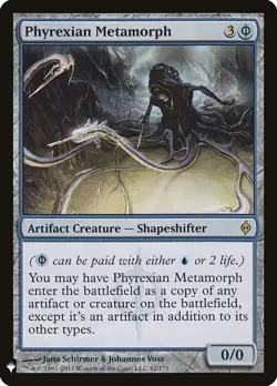Phyrexian Metamorph [Mystery Booster] Lightly Played - Image 1