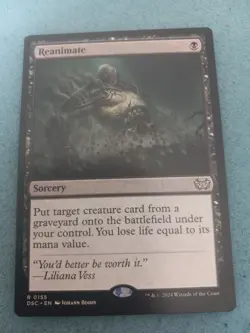 Reanimate Commander Duskmourn: House of Horror NM MTG - Image 1