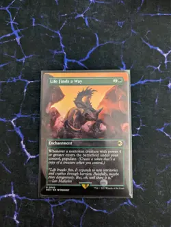 Life Find A Way | Universes Beyond: Jurassic Park | Full Art | Near Mint/Mint! - Image 1