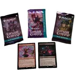 MTG Lorwyn Eclipsed Collector & 2 Booster Packs Hexing Squelcher Moonshadow Lot - Image 1