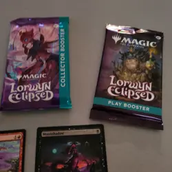 MTG Lorwyn Eclipsed Collector & 2 Booster Packs Hexing Squelcher Moonshadow Lot - Image 5