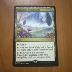 Abundant Countryside - Lorwyn Eclipsed 2026 - N/M - MTG Magic The Gathering - Image 1