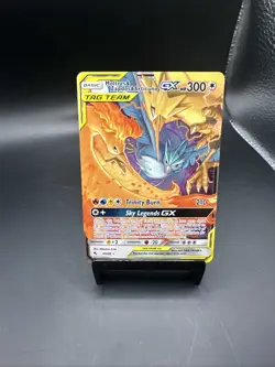 Pokemon TCG Moltres&Zapdos&Articuno GX Tag Team Hidden Fates 44/68 - Image 1