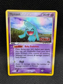 2007 Pokemon Wynaut Holo Stamped EX Power Keepers 70/108 *Never Played* - Image 1