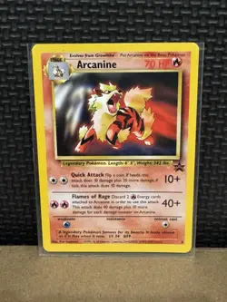 1999 Pokemon Black Star Promo WOTC Arcanine 6 - Ungraded - Image 1