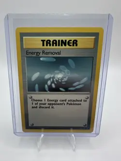 Energy Removal 92/102 - Base Set - Vintage 1999 - Pokemon TCG - Image 2