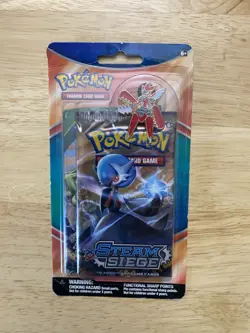 Pokemon TCG: XY Steam Siege 2-Pack blister + Pin - Factory Sealed - Image 1