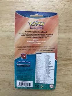 Pokemon TCG: XY Steam Siege 2-Pack blister + Pin - Factory Sealed - Image 2