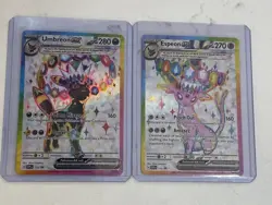 Umbreon EX & Espeon EX Promos - Prismatic Evolutions - Pokemon TCG #175 & #176 - Image 3
