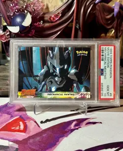 1999 Topps Pokemon Mechanical Mewtwo #6 (Armored Mewtwo) PSA 10 - Pop 14/ 9% Gem - Image 1
