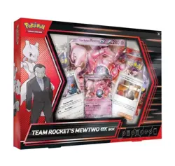 2x Pokemon TCG - Team Rocket’s Mewtwo EX Box - Destined Rivals - Image 1