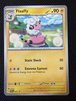 Flaaffy SVP 015 Scarlet & Violet Black Star Pokemon TCG Promo NM - Pokemon - Image 1