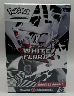 Pokemon TCG Scarlet&Violet White Flare Booster Bundle FACTORY SEALED - Image 1
