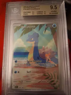 Pokemon TCG Misty's Lapras Destined Rivals 194/182 BGS 9.5 - Image 1