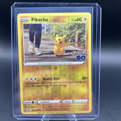 Pikachu 027/078 Pokemon GO Reverse Holo - Image 3