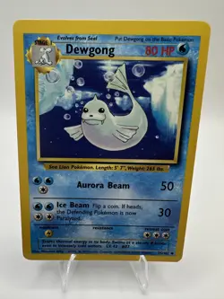 Dewgong 25/102 - Base Set - Vintage 1999 - Pokemon TCG - Image 1